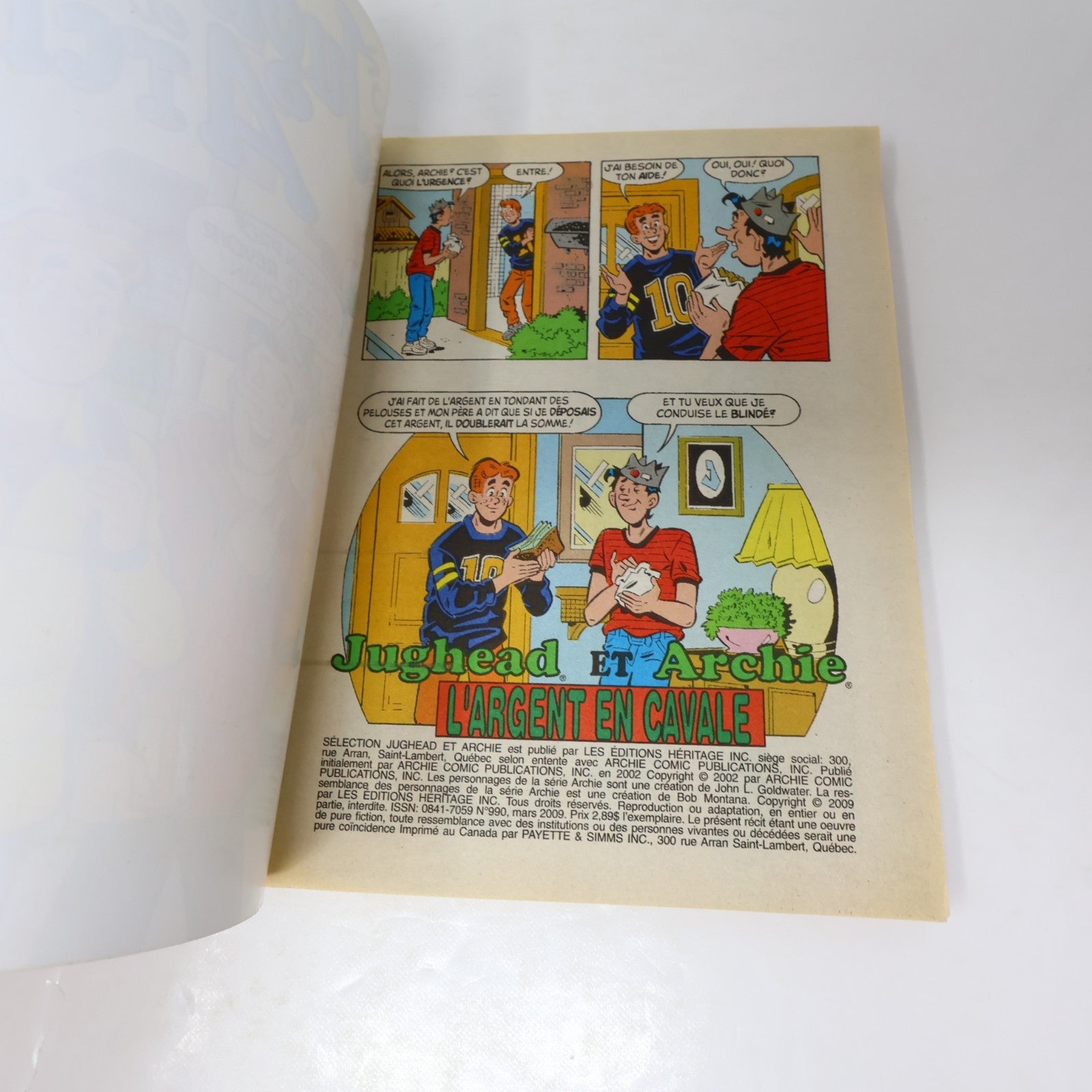 Sélection Jughead et Archie/Betty et Véronica Lot 14 Bandes dessinées EH French