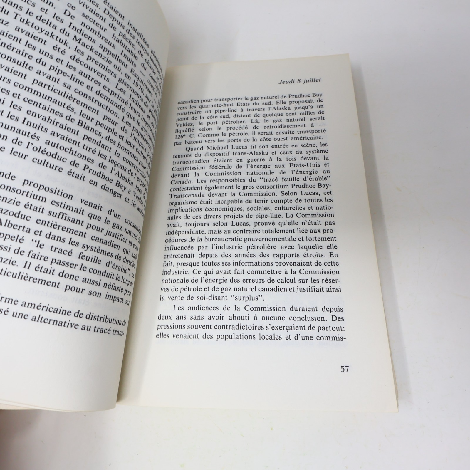 1977 Séparation Richard Rohmer De L'homme Québec Canada Fiction Historique Livre