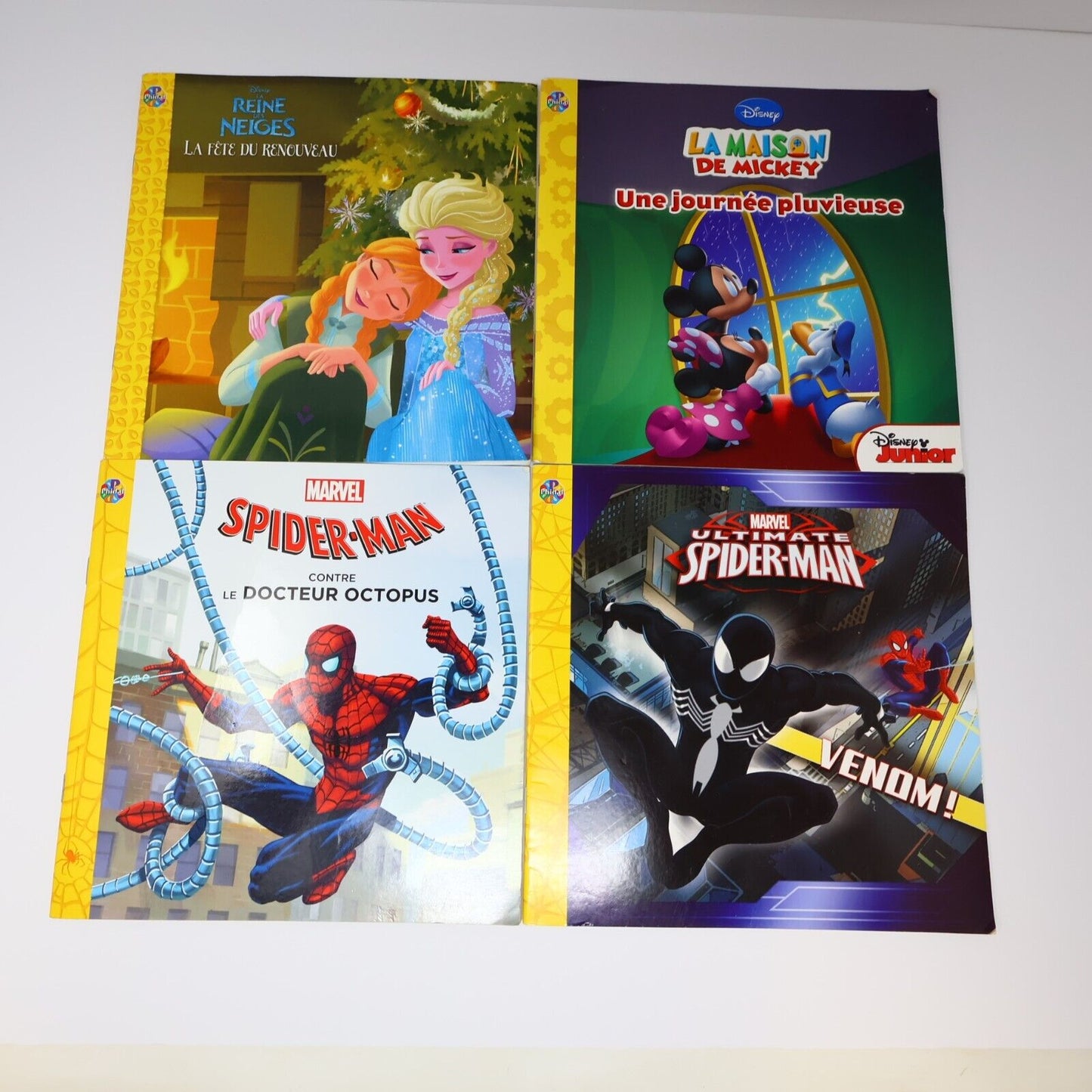 Lot 16 Livres Phidal Jeunes Enfants Princesses Mickey Contes Français French PB