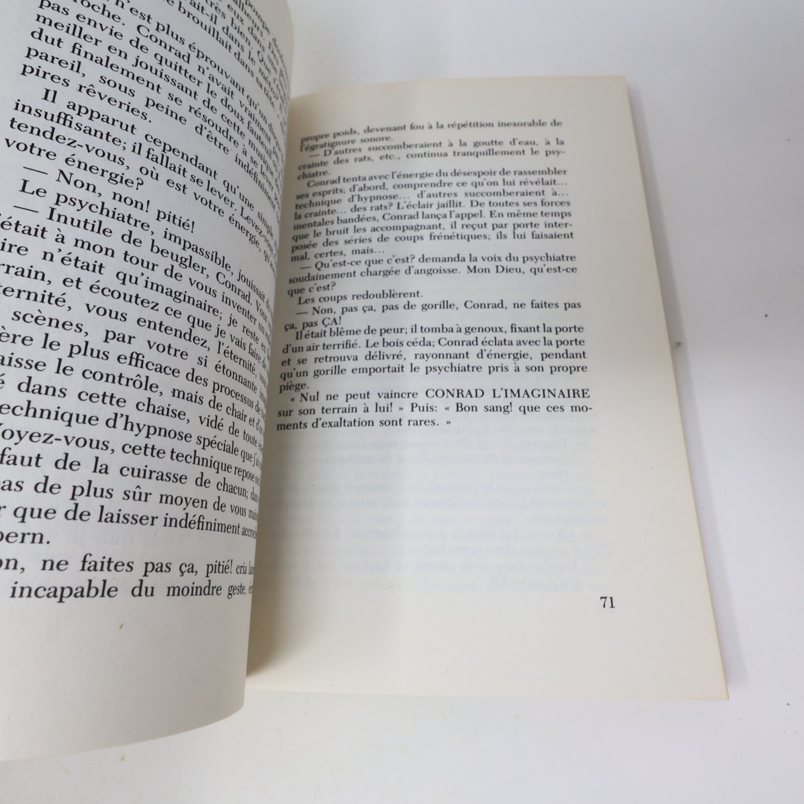 1974 Conrad l'Imaginaire Eric Martel La Presse Fantasy Fantastique Québec Livre