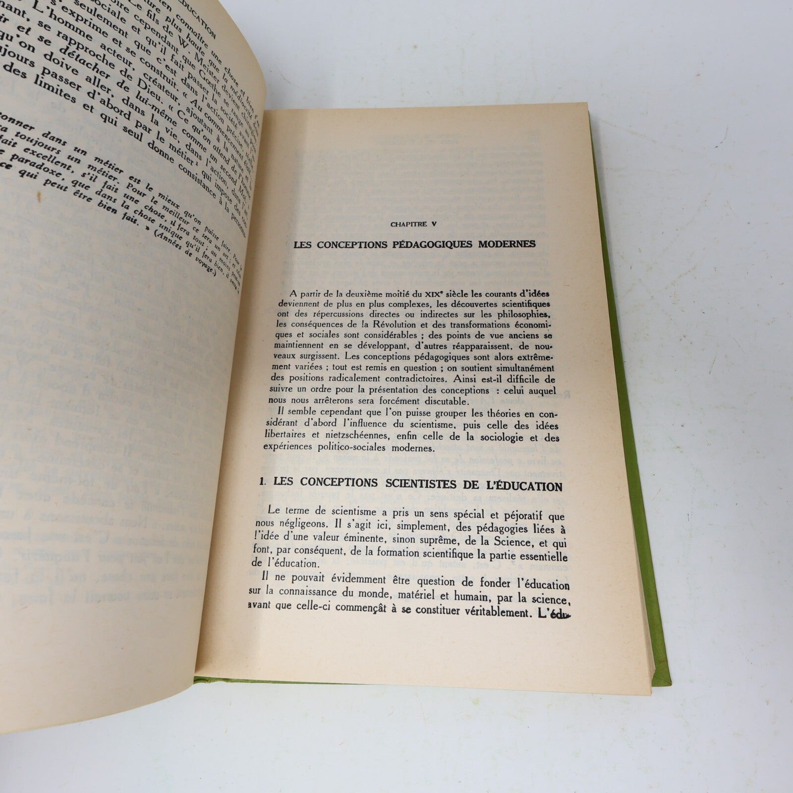 1966 Pédagogie Générale par l'Étude des Doctrines Pédagogiques J.Leif/G. Rustin