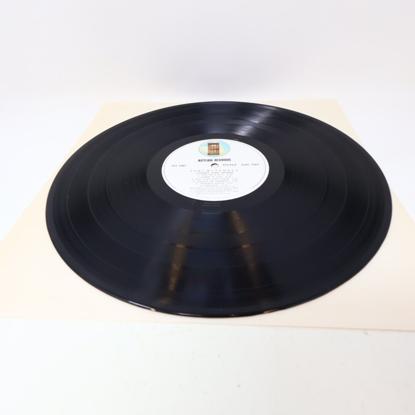 Joni Mitchell Court And Spark LP Record Vinyl 7E-1001 Canada 1974 Help Me VG+
