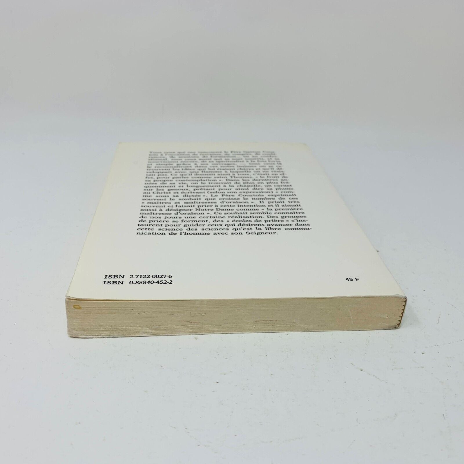 1983 Quand Le Seigneur Parle Au Coeur Carnets Inédits de Gaston Courtois PB
