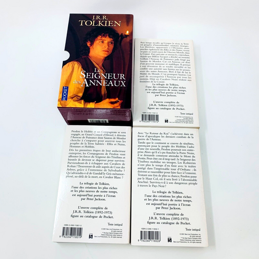 Coffret Le Seigneur des Anneaux Pocket J.R.R. Tolkien French Série Complète 2002
