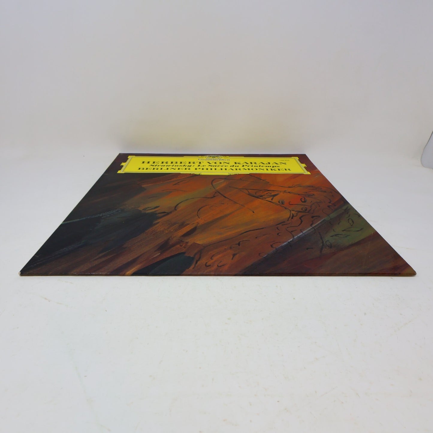 Herbert von Karajan Strawinsky Le Sacre du Printemps Berliner LP Record 138 920