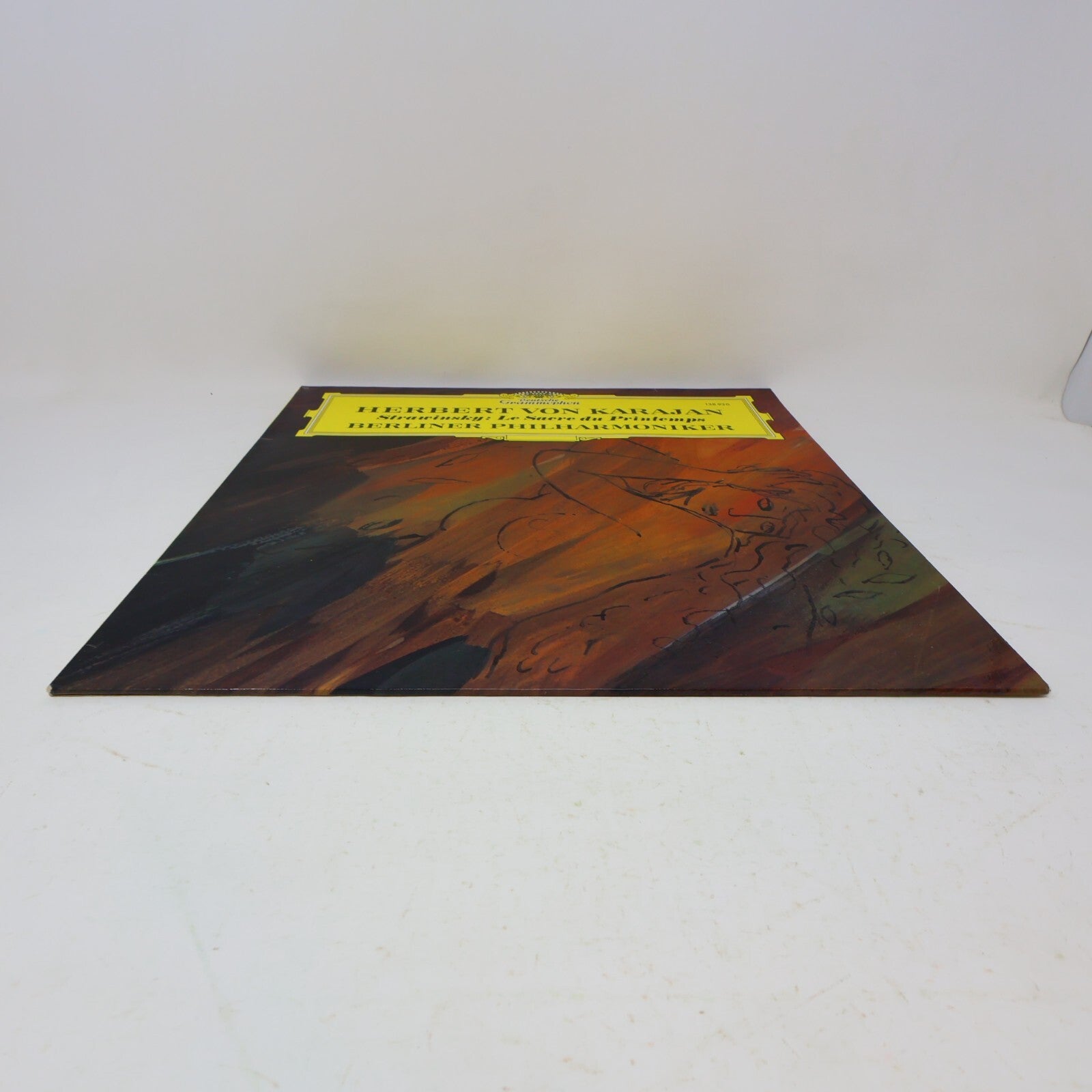Herbert von Karajan Strawinsky Le Sacre du Printemps Berliner LP Record 138 920