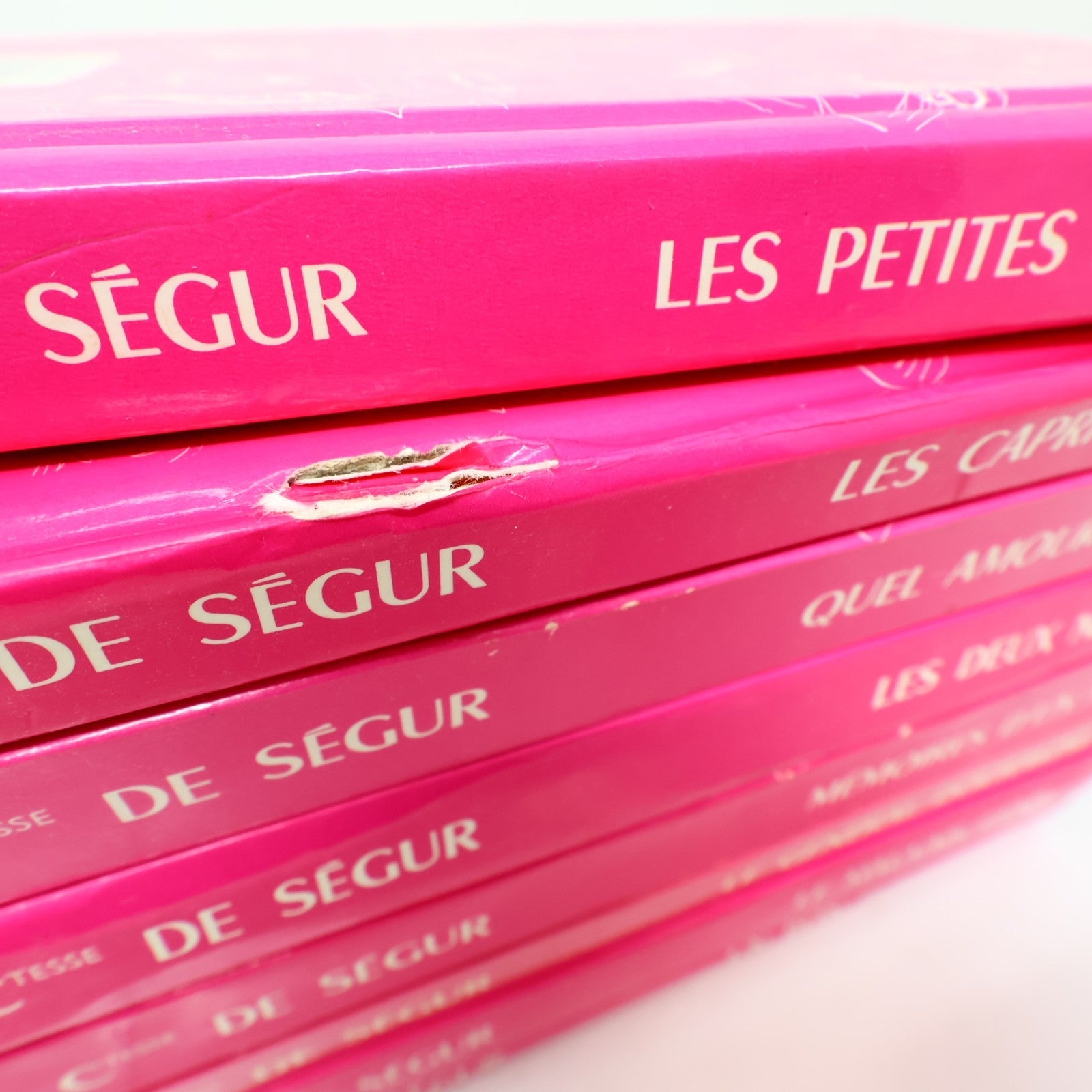 Comtesse de Ségur Lot 8 Livres Casterman Deux Nigauds/Petites Filles Modèles HC