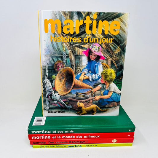 5x Martine Lot d'Omnibus Casterman 32 Histoires au Total Delahaye/Marcel Marlier