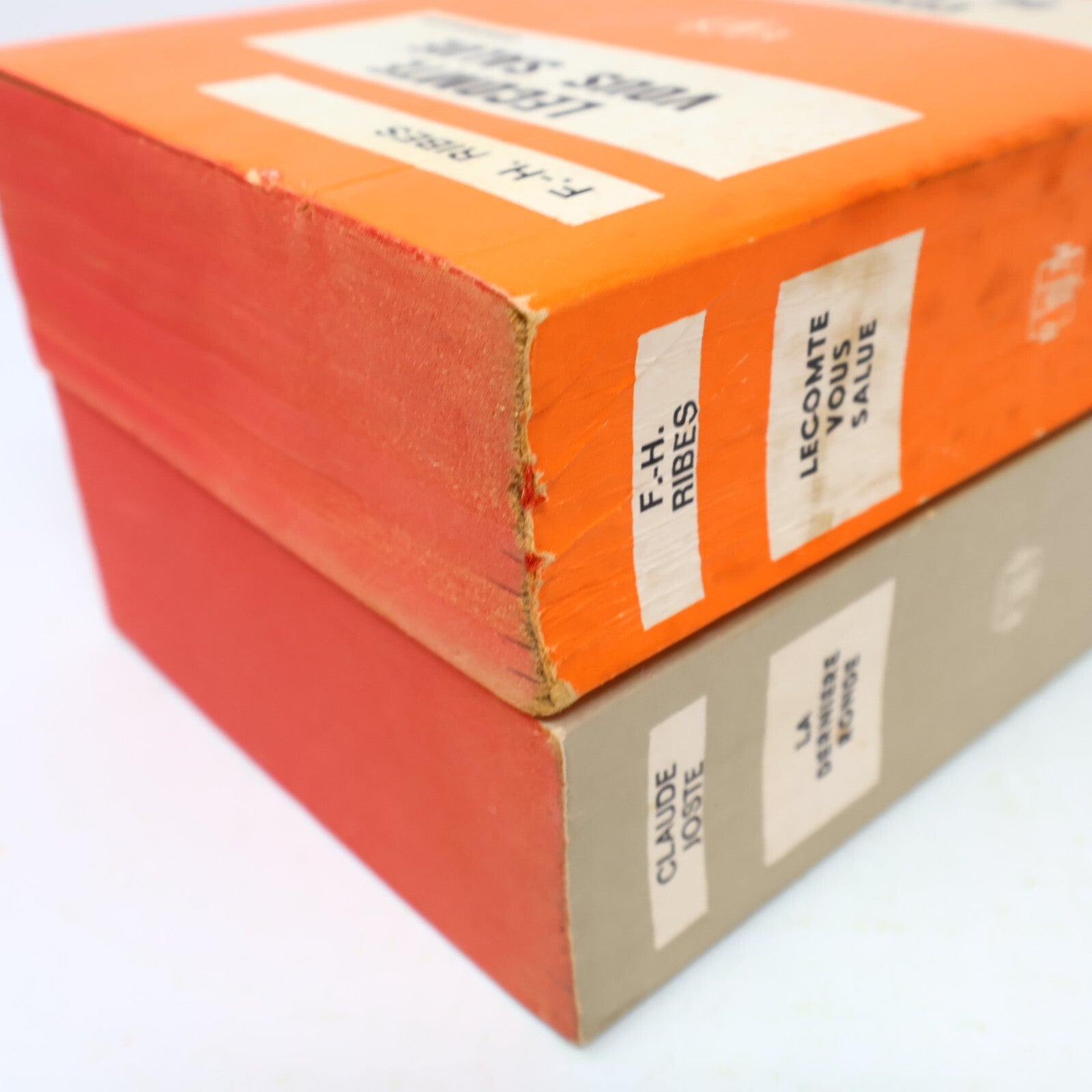Lot 2 Livres Espionnage Fleuve Noir Ribes/Joste/Arno Le Comte Vous Salue 1960s