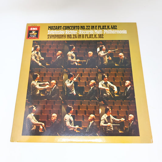 Riccardo Muti Sviatoslav Richter Wolfgang Amadeus Mozart Record DS 537740 EMI