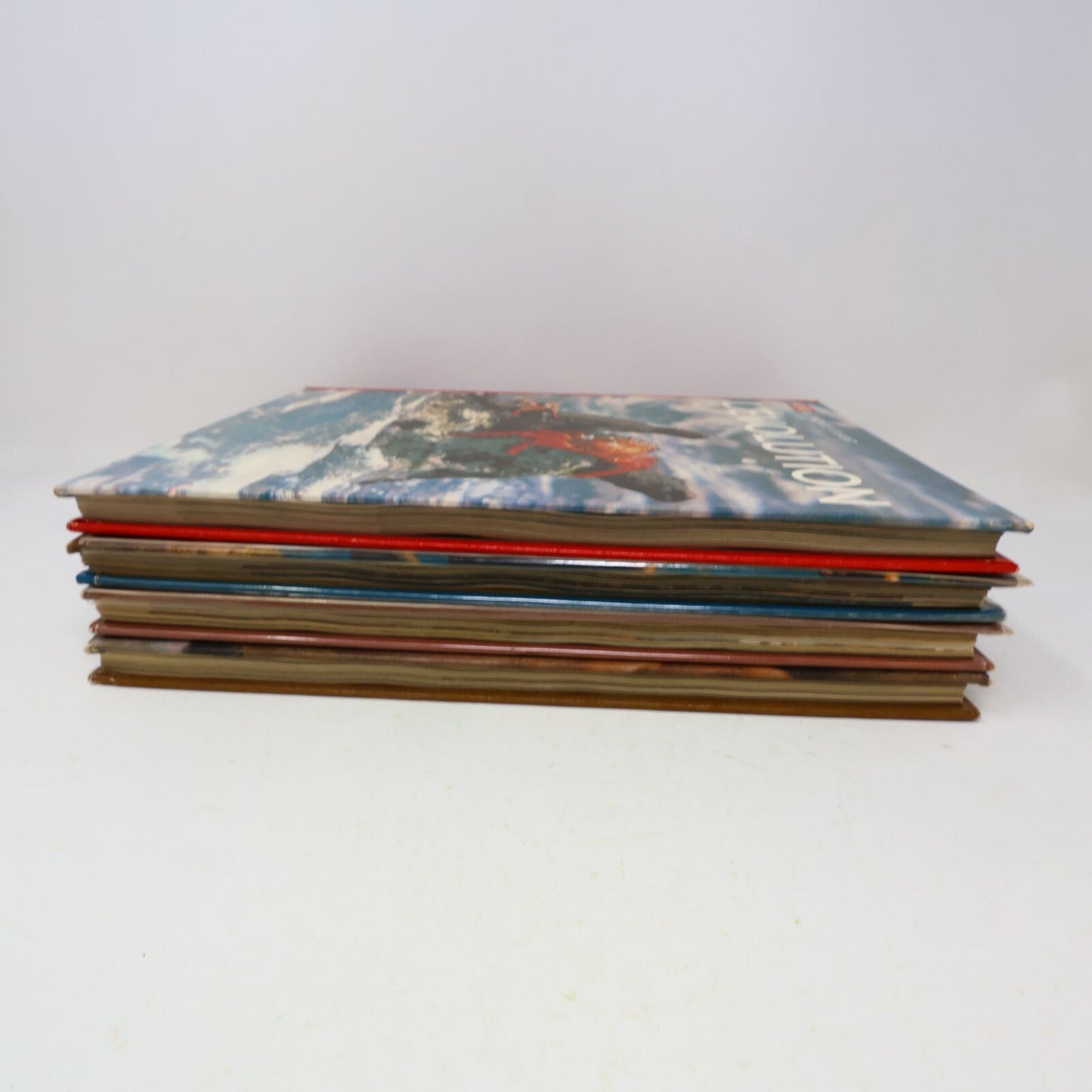 Life Le Monde Vivant/des Sciences Croissance Évolution Lot 4 Livres Français HC