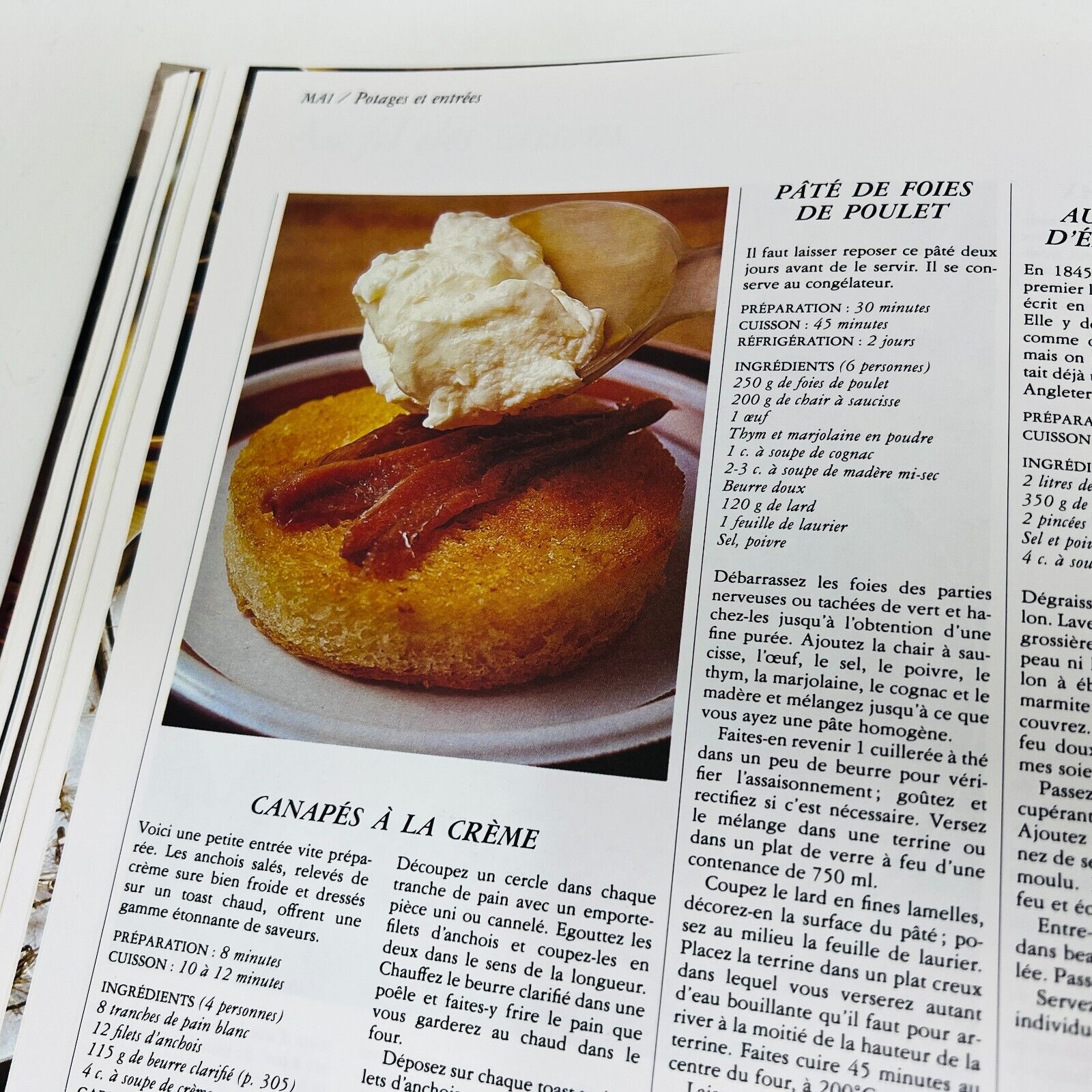 Cuisine au fil des Saisons Livre Recettes Sélection Reader's Digest 80s Français