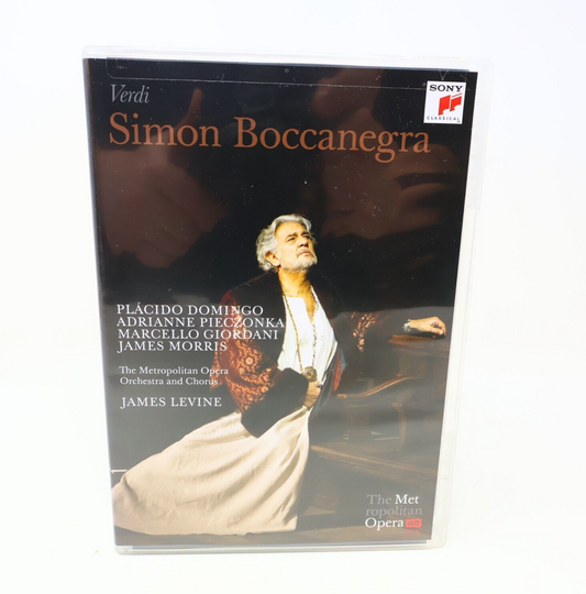 Verdi Simon Boccanegra 2011 DVD NTSC James Levine Placido Domingo James Morris