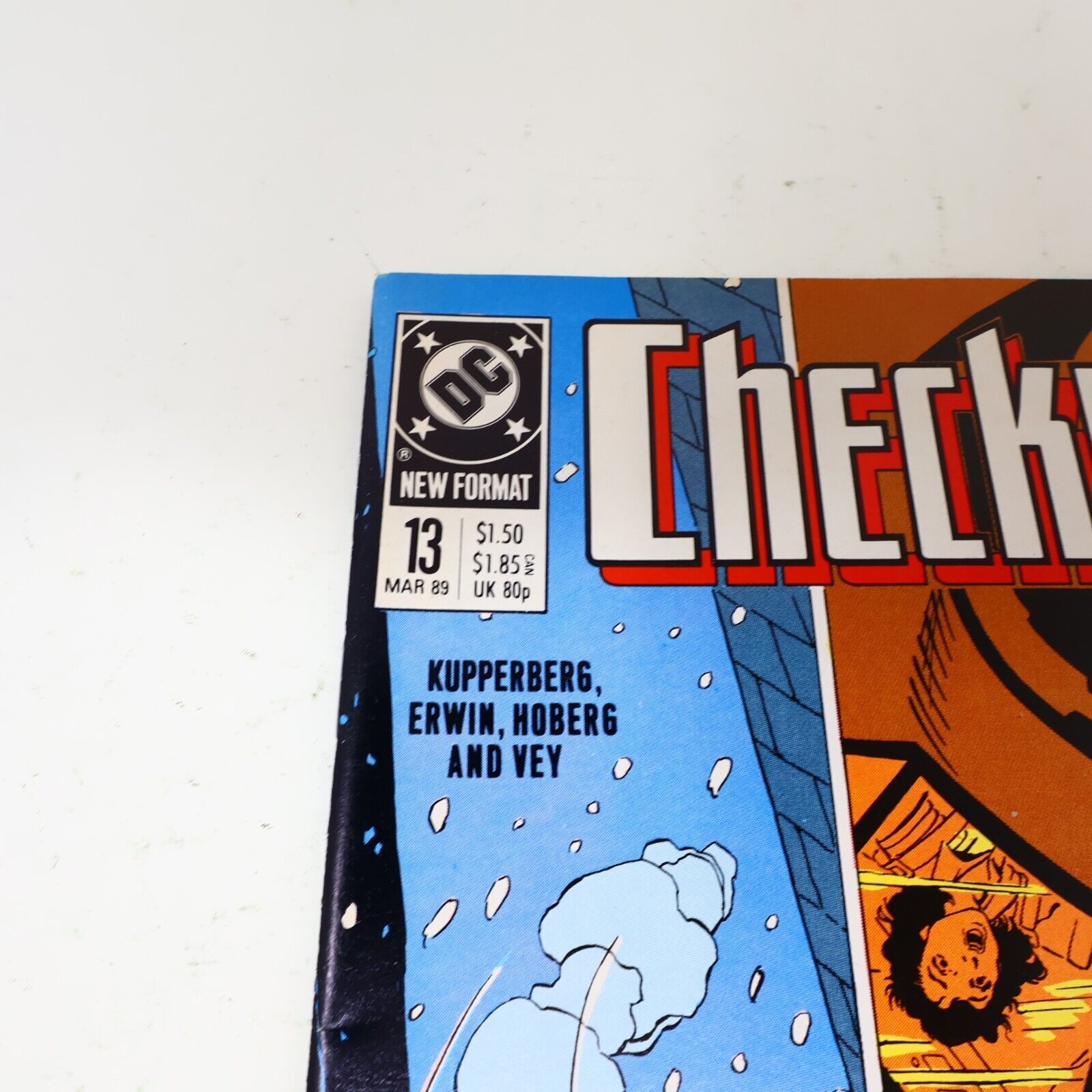 Lot 5 Comics Checkmate #6-7, 9, 13 Kupperberg/Erwin/Hoberg/Vey DC 1988-89