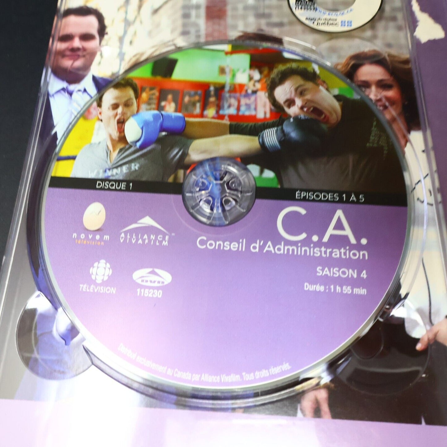 C.A. Conseil dAdministration Saison 4 DVD Testé 2010 Série TV Louis Morissette