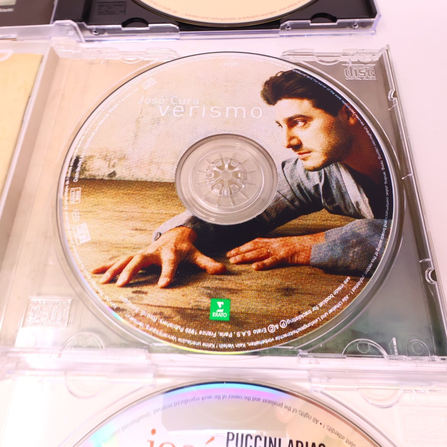 José Cura 3 CD Lot Anhelo/Verismo/Puccini Arias Classical Erato Philarmonia