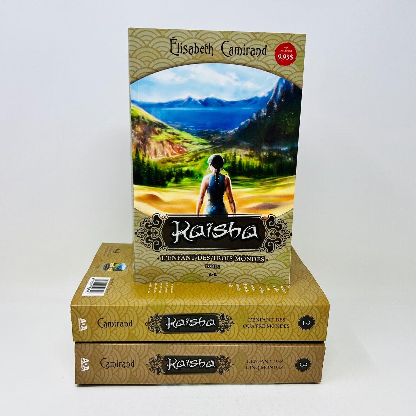 Kaïsha #1-3 L'Enfant des Trois/Quatre/Cinq Mondes de Élisabeth Camirand Ada Lot