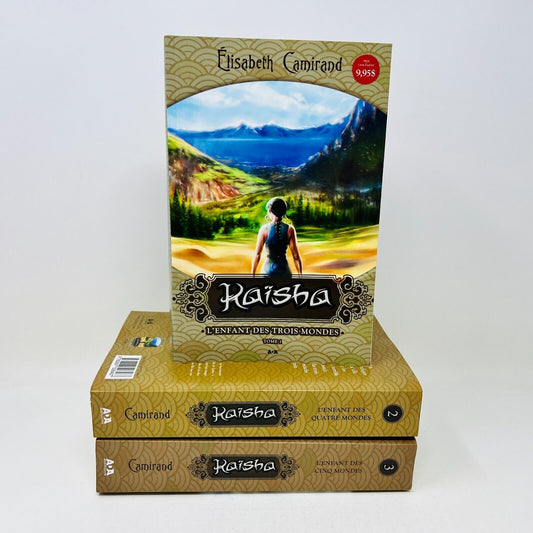 Kaïsha #1-3 L'Enfant des Trois/Quatre/Cinq Mondes de Élisabeth Camirand Ada Lot