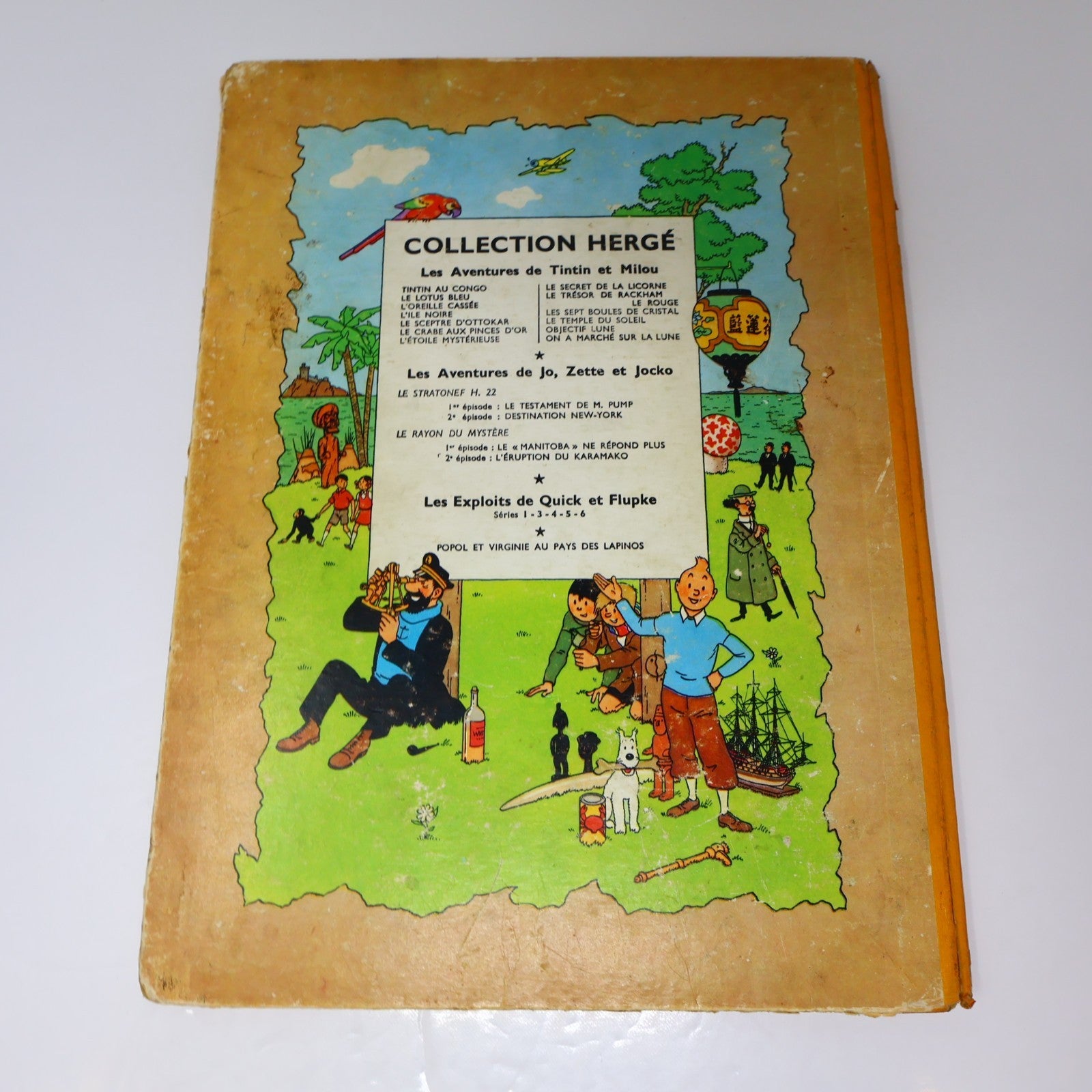 Tintin Le Trésor de Rackham le Rouge Hergé Casterman 1955 B12 Belgique Français