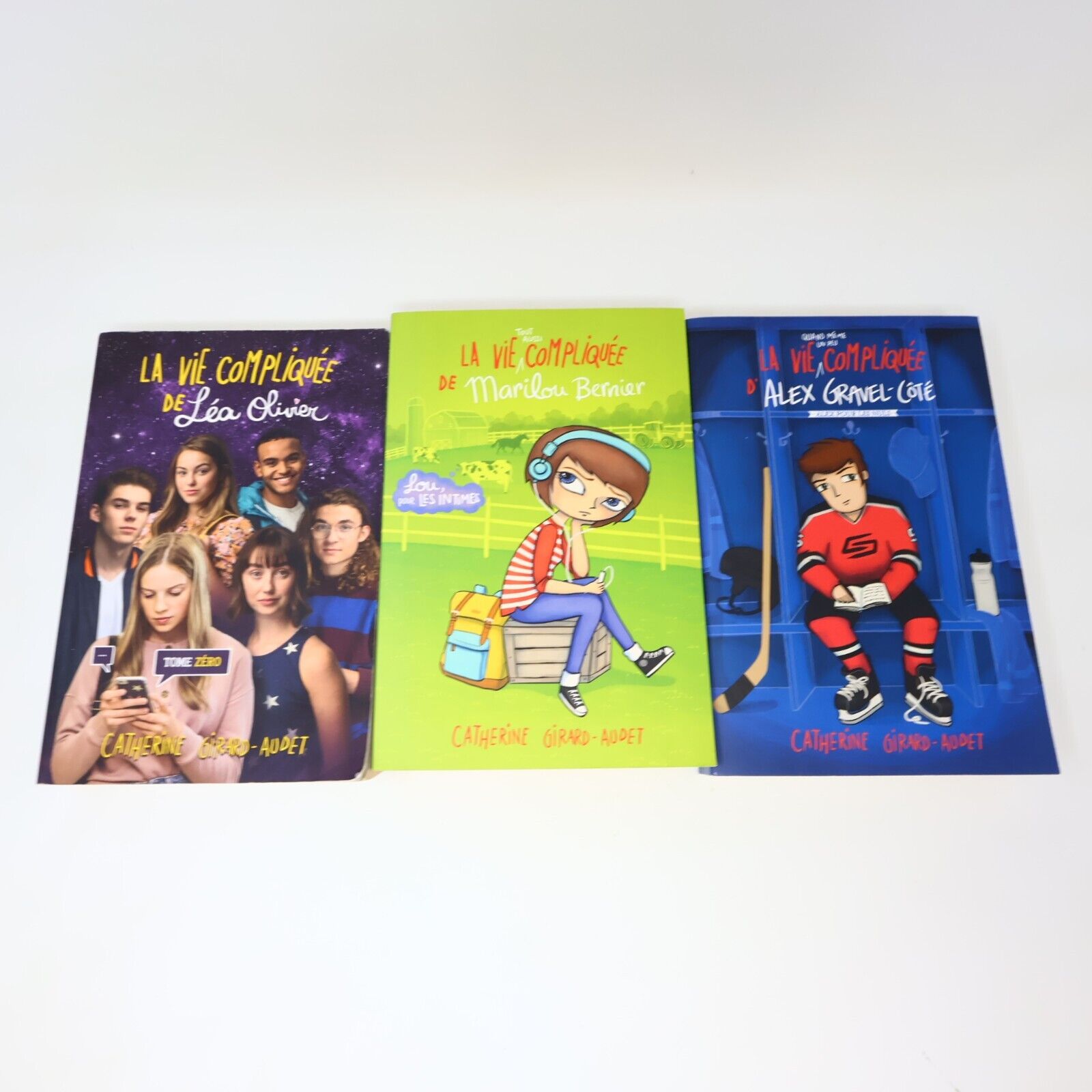 Lot 16 Livres La Vie Compliquée de Léa Olivier Catherine Girard-Audet Français