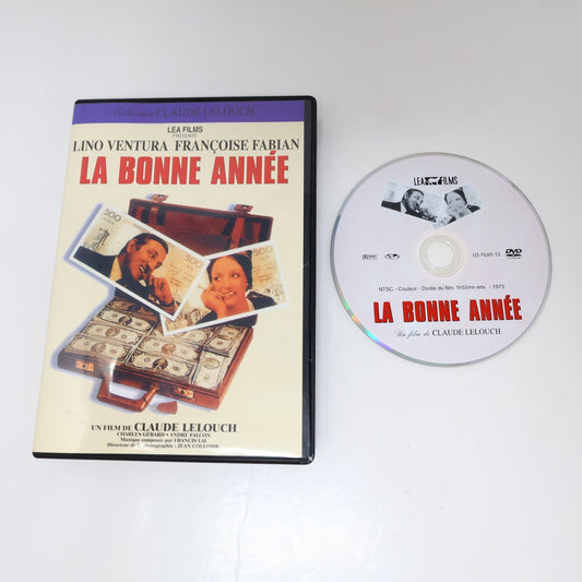 La Bonne Année DVD Lino Ventura/Françoise Fabian Film de Claude Lelouch NTSC