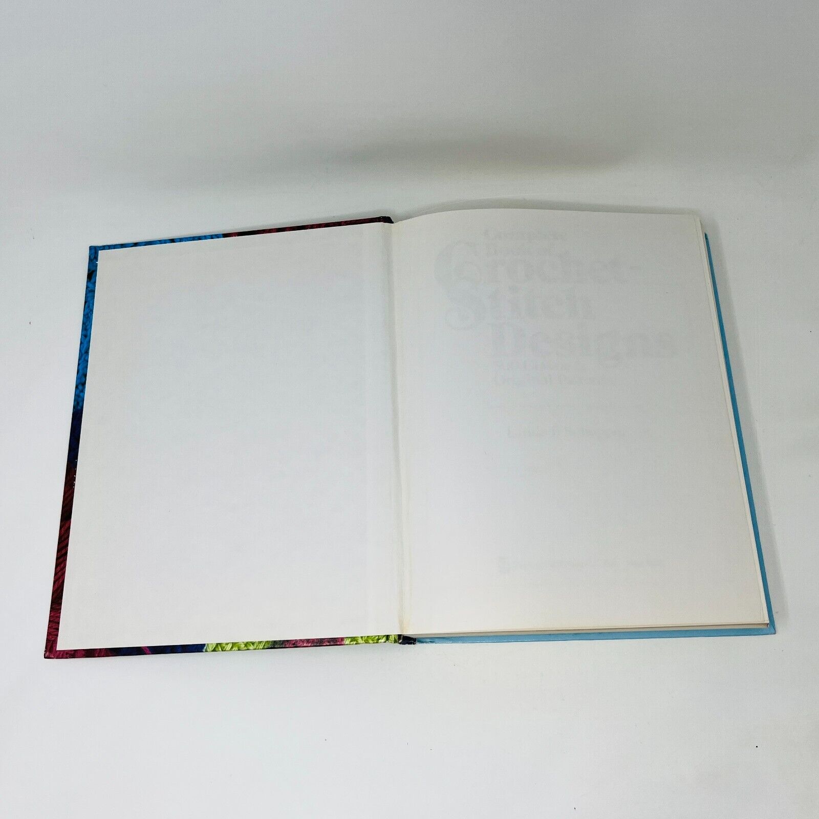1985 Complete Book of Crochet Stitch-Designs by Linda P. Schapper HC Patterns