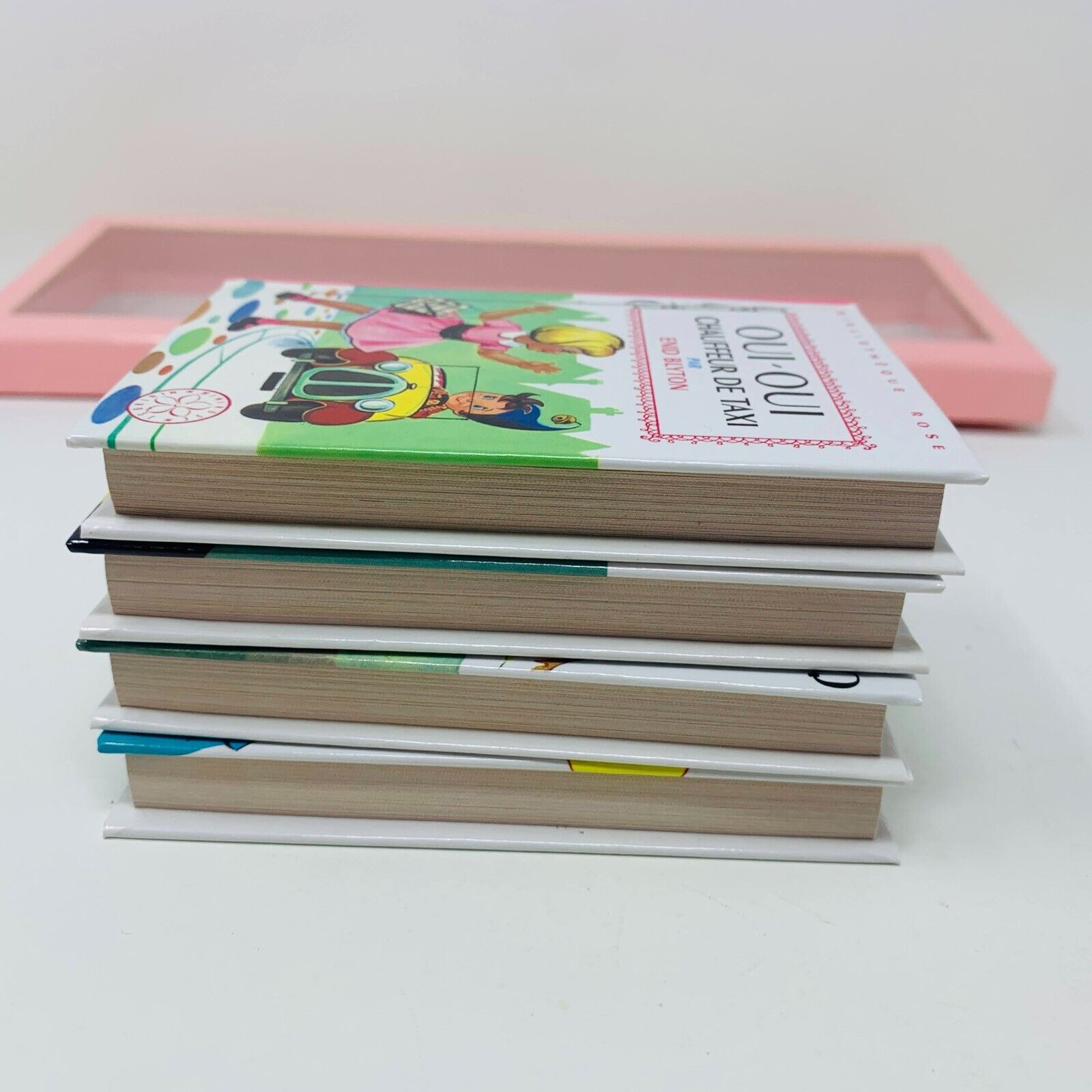 2006 Coffret La Bibliothèque Rose a 150 Ans 4 Livres Miniatures Chaulet Blyton