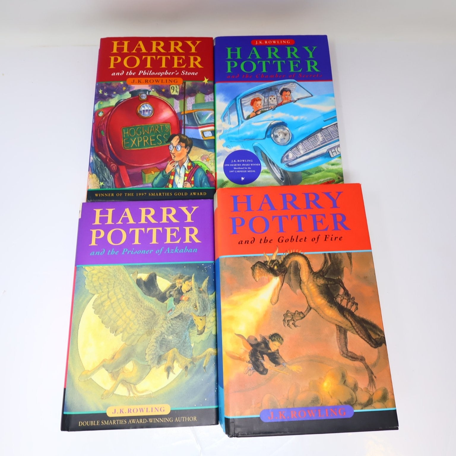 Harry Potter It's Magic! 4 Books Hardcover DJ Boxed Set J.K. Rowling Raincoast