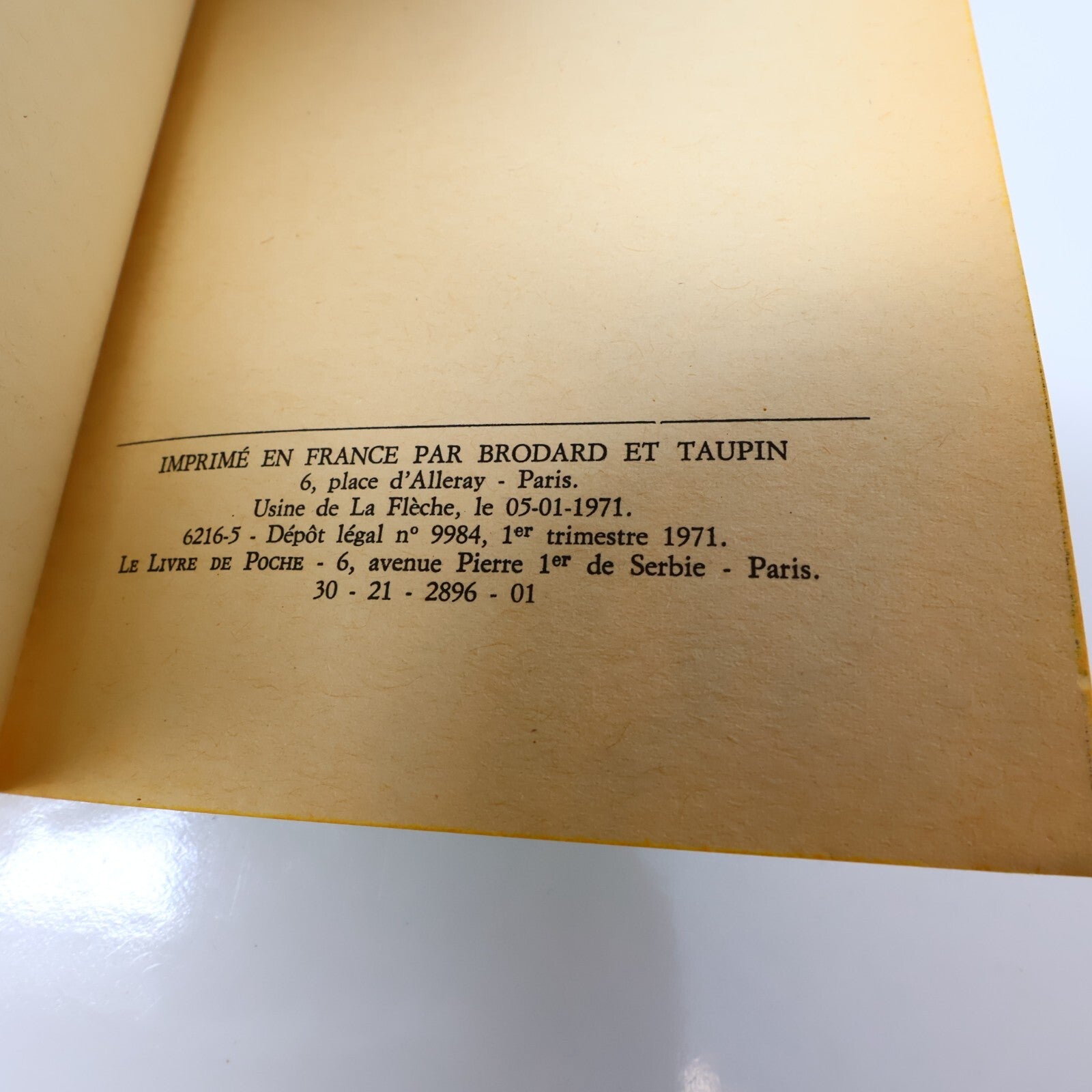 Pierre Schoendoerffer Lot 2 Livres Poche Le Crabe-Tambour/L'Adieu au Roi Roman