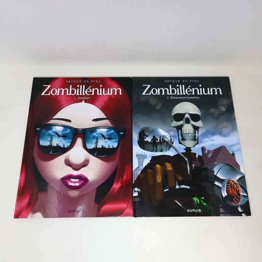 Lot de 2 Zombillénium #1-2 Arthur De Pins Bande Dessinée BD Français Dupuis