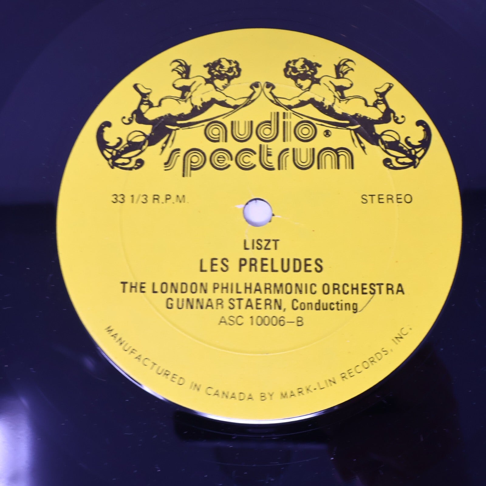 Smetana-Liszt Gunnar Staern London Philharmonic Moldau Preludes Record ASC-10006