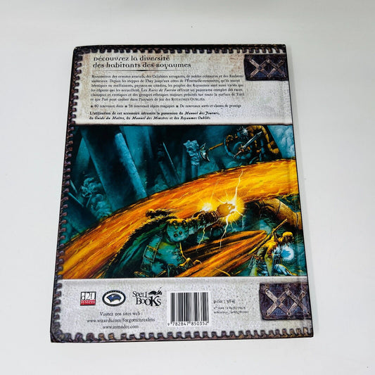 2003 Races de Faerûn Les Royaumes Oubliés Dungeons & Dragons D&D Français HC