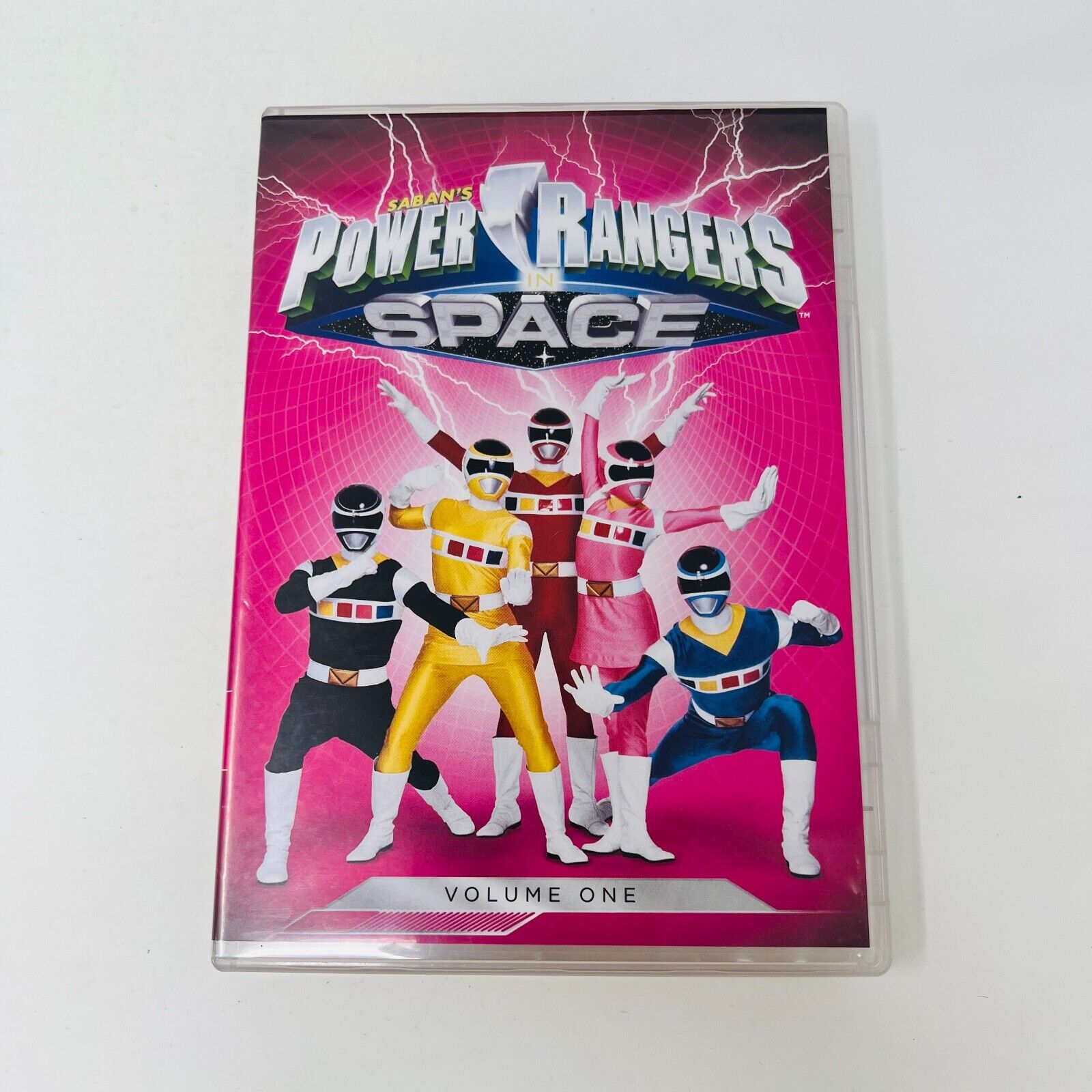 Power Rangers Zeo Vol. 1/Space Vol 1/Clash of the Red Rangers Movie Lot of 3 DVD