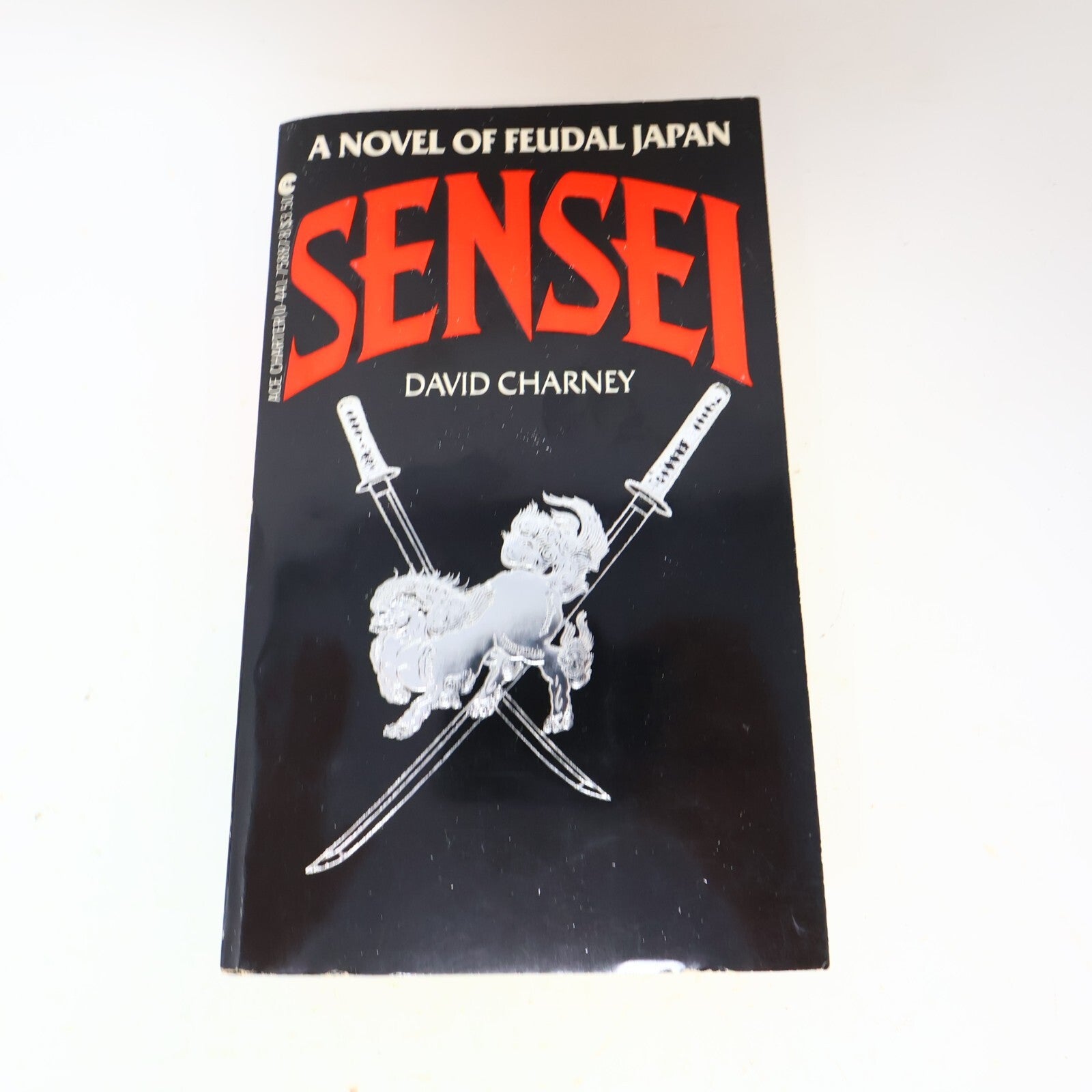 1983 Sensei David Charney Ace Books Feuodal Japan Historical Fiction Thriller PB