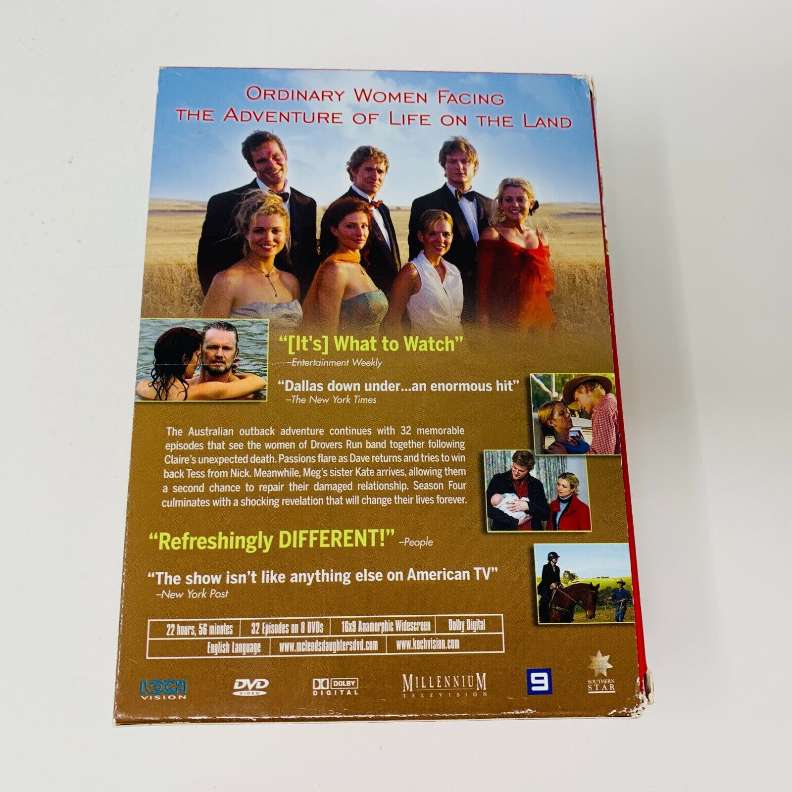 2007 McLeod's Daughters The Complete Fourth Season #4 NTSC TV Serie DVD Tested 
