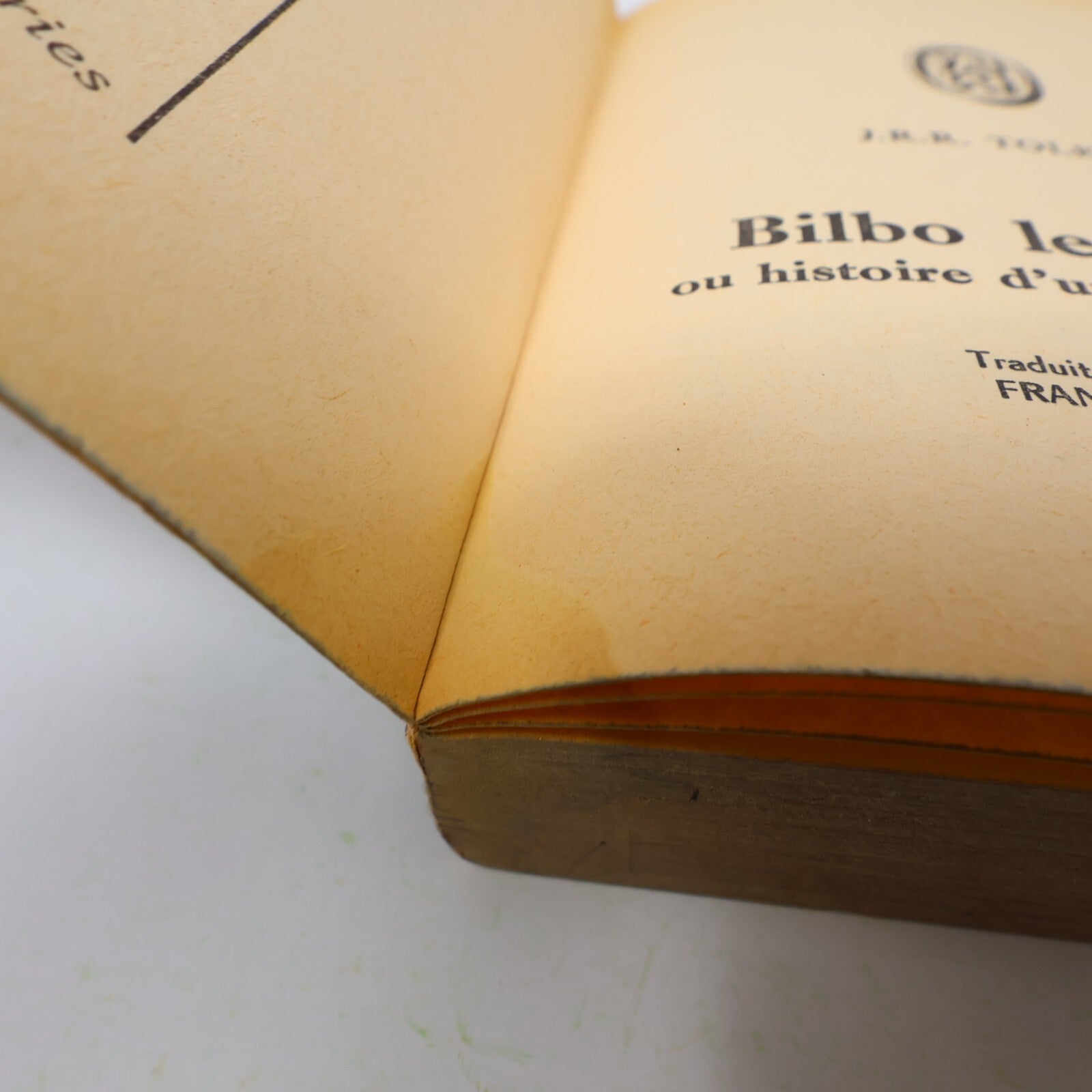 1973 Bilbo le Hobbit J.R.R. Tolkien Fantasy LOTR J'ai Lu Français Livre 70s PB
