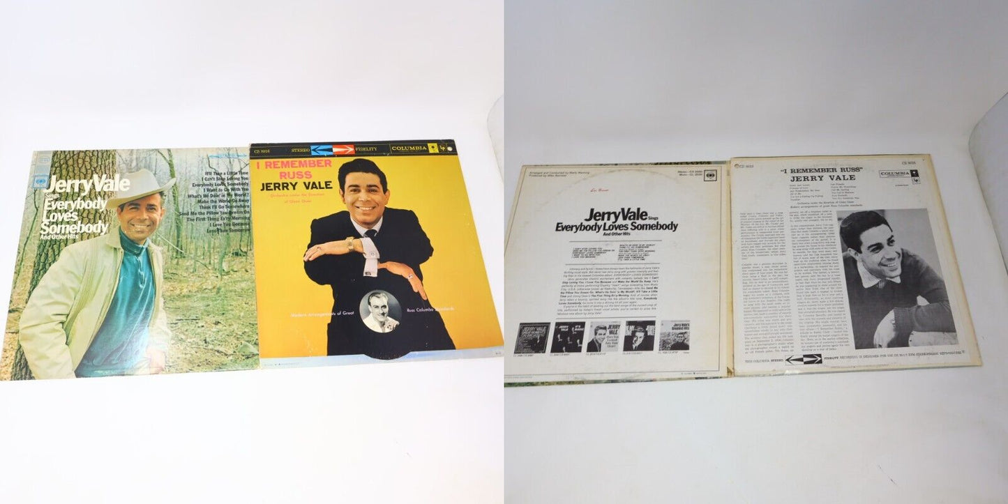 Lot of 25 Jerry Vale LP Record Vinyl Till the End of Time Greatest Hits 1960s