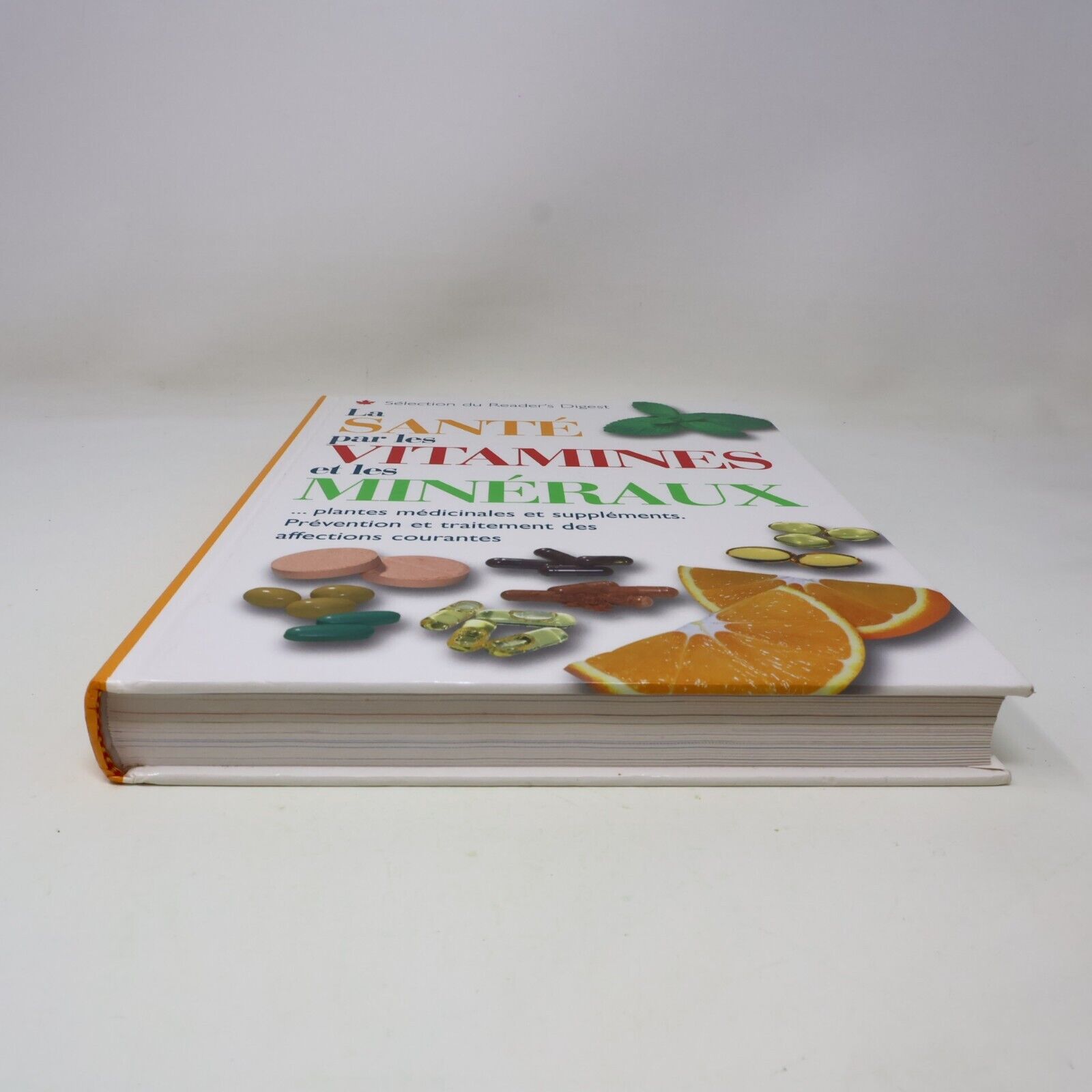 2003 La Santé par les Vitamines et les Minéraux Reader's Digest Français Livre