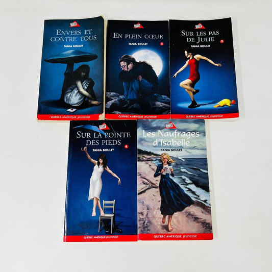 Lot Clara et Julie #1-4 Complète & Les Naufrages d'Isabelle Tania Boulet Titan