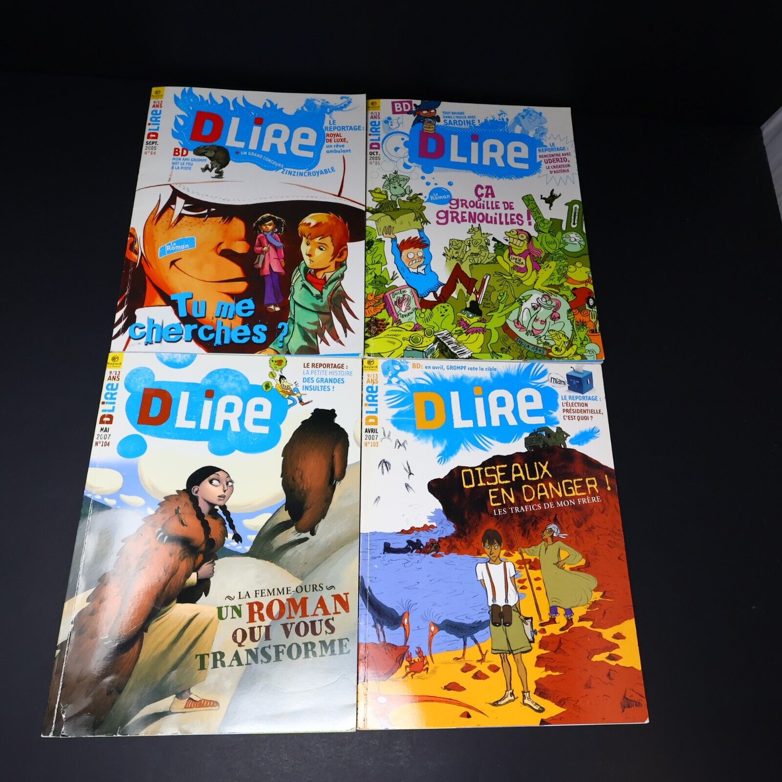 Lot 10 Magazines DLire Enfants Magazine Bayard Le Maître et les Elfes Français