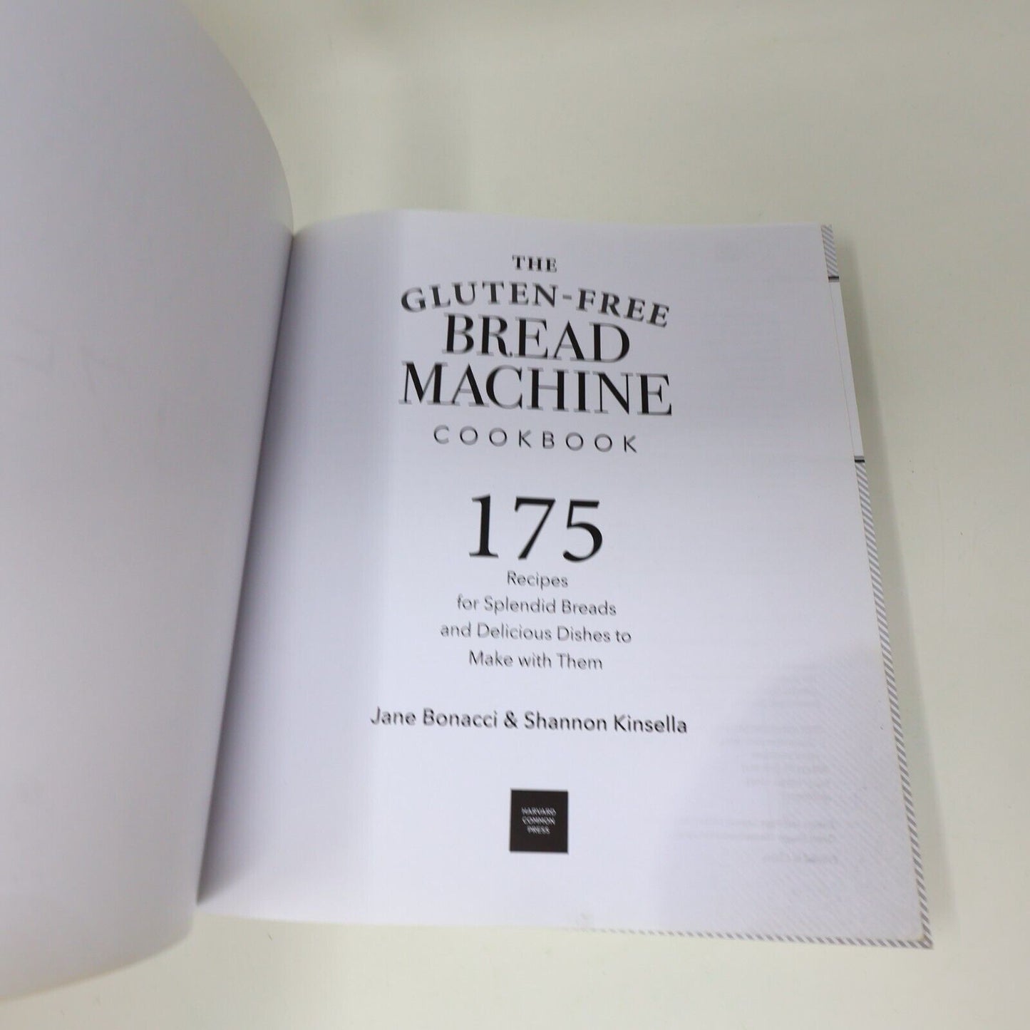 2016 The Gluten-Free Bread Machine Cookbook 175 Recipes Harvard Common Press PB