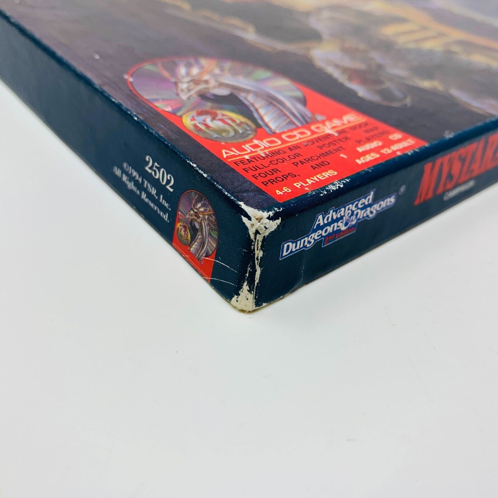Empty Box Replacement Part for AD&D Mystara Campaign Hail the Heroes 2502 1994