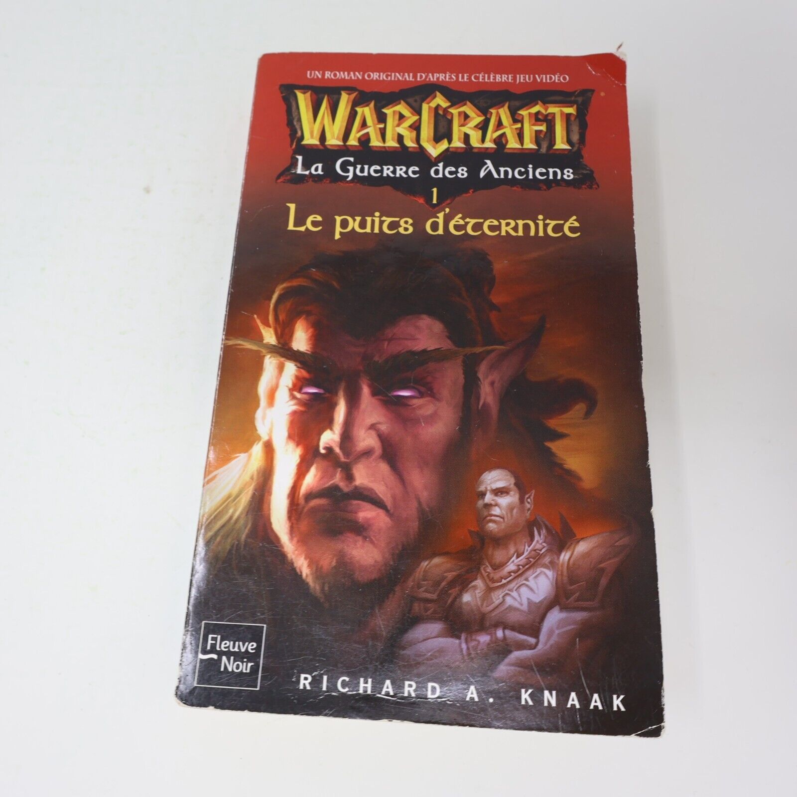 Lot 2 Livres La Guerre des Anciens #1-2 Warcraft Richard A. Knaak 2005 Français