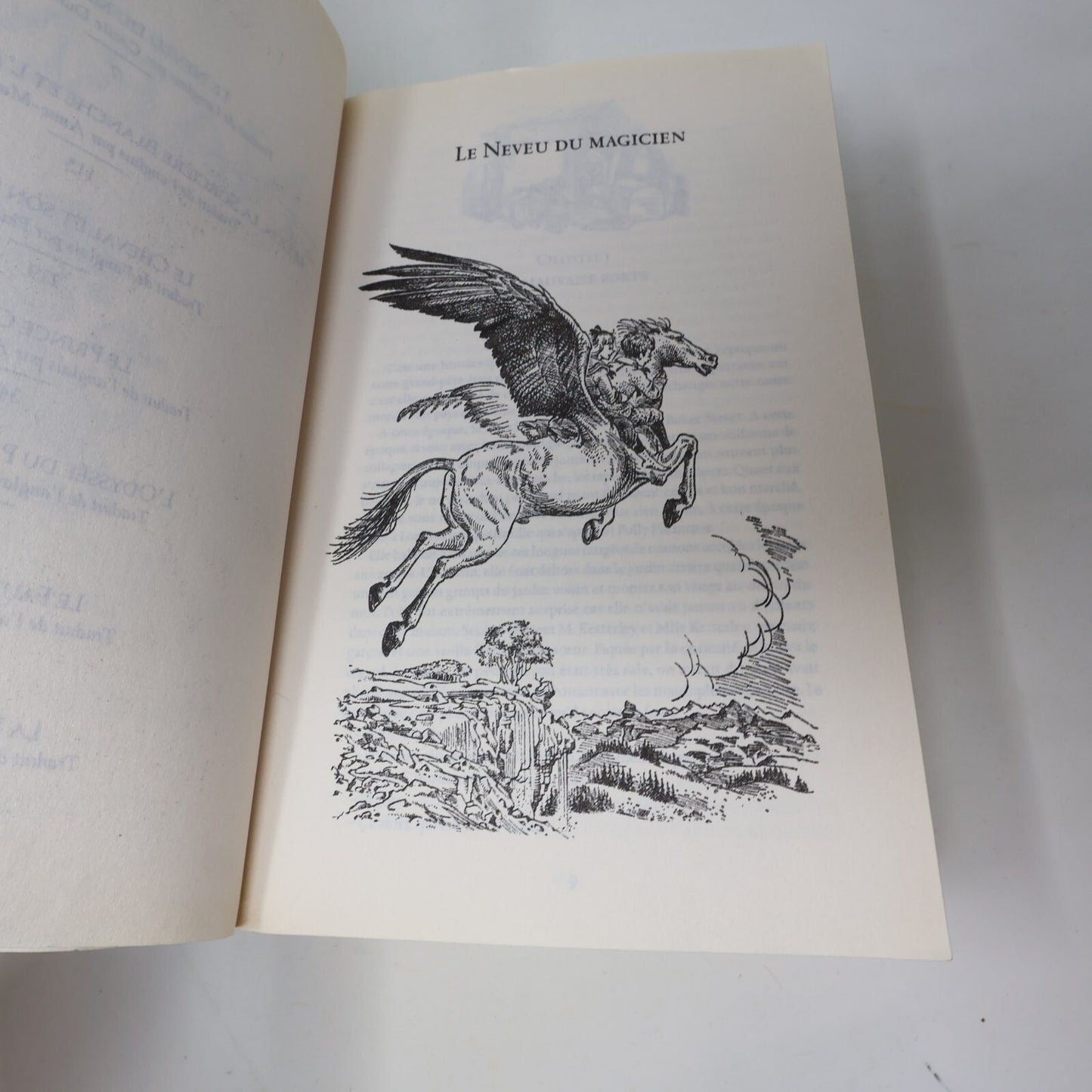 2006 Le Monde de Narnia C.S. Lewis Fantasy Fantastique Omnibus Illustré Français