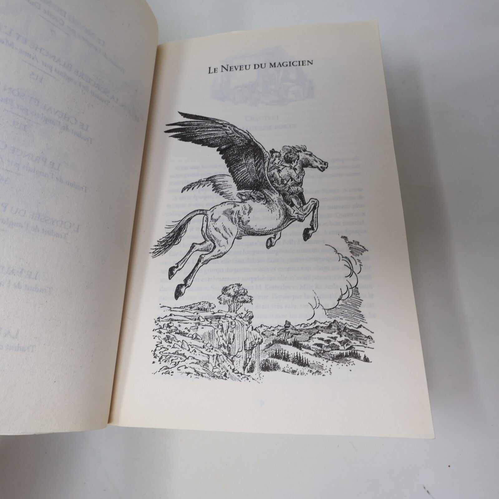 2006 Le Monde de Narnia C.S. Lewis Fantasy Fantastique Omnibus Illustré Français