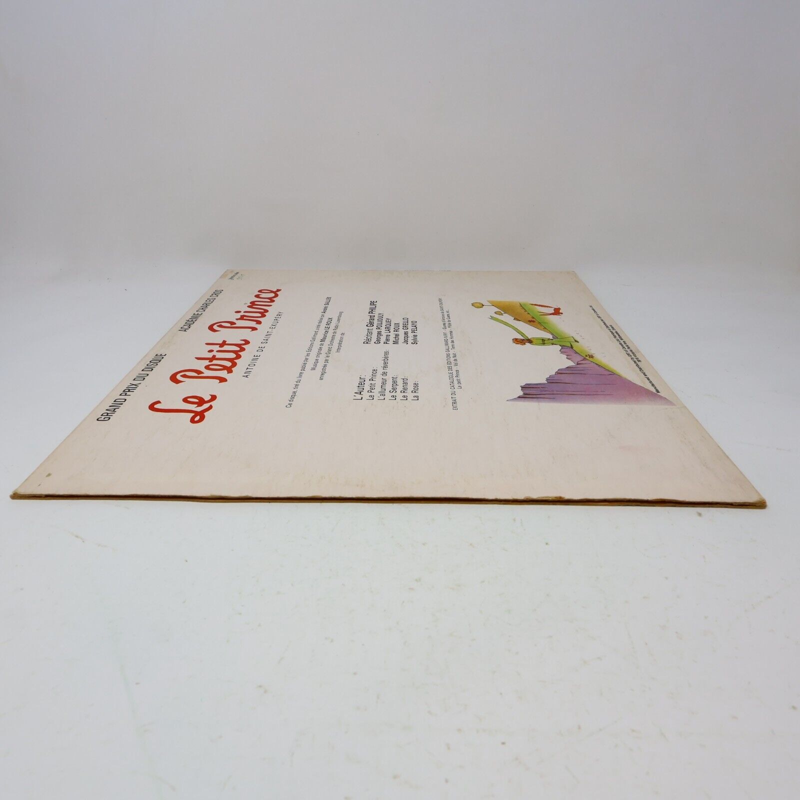 Antoine De Saint-Exupéry Le Petit Prince Disque LP Français Gérard Philipe Vtg