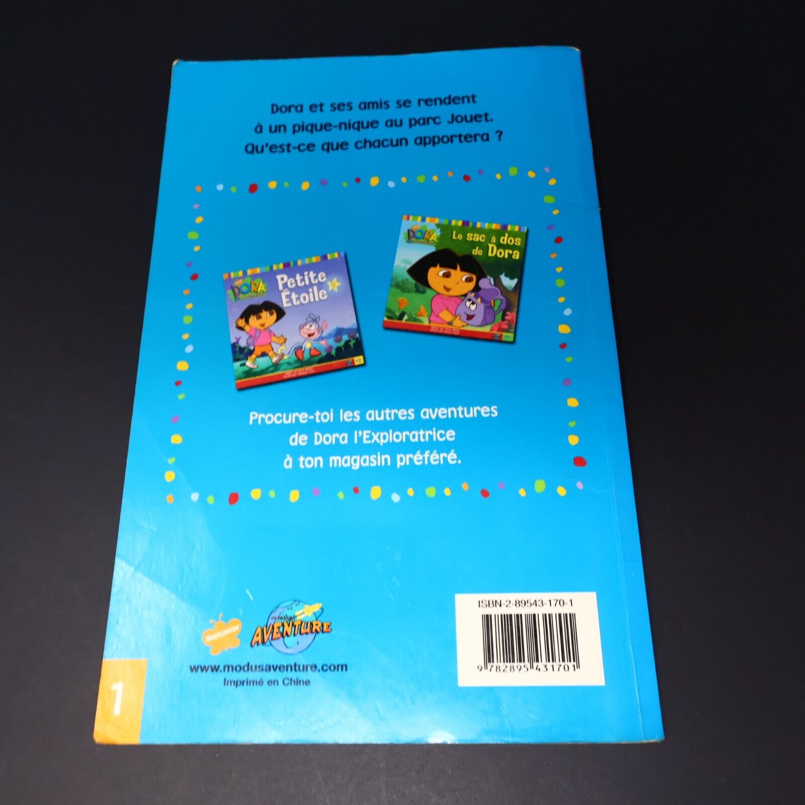 Lot 6 Livres Dora l'Exploratrice Français French Enfants Le Pique-Nique de Dora