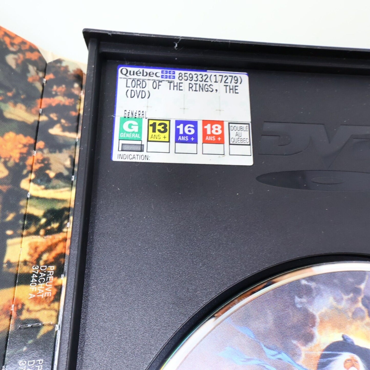 Le Seigneur des Anneaux Animé Français French DVD NTSC Tested LOTR Ralph Bakshi
