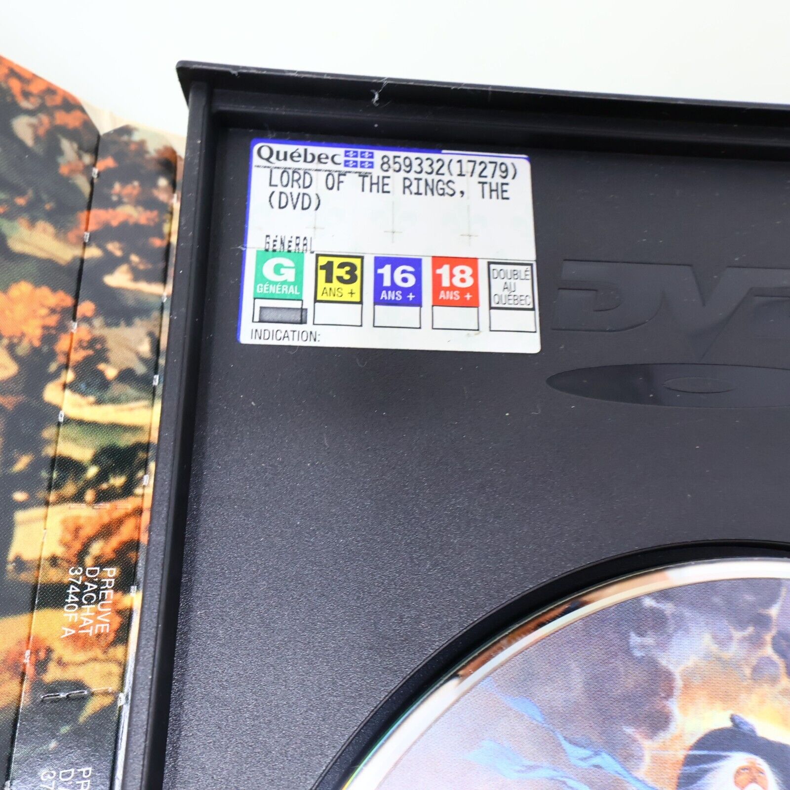 Le Seigneur des Anneaux Animé Français French DVD NTSC Tested LOTR Ralph Bakshi