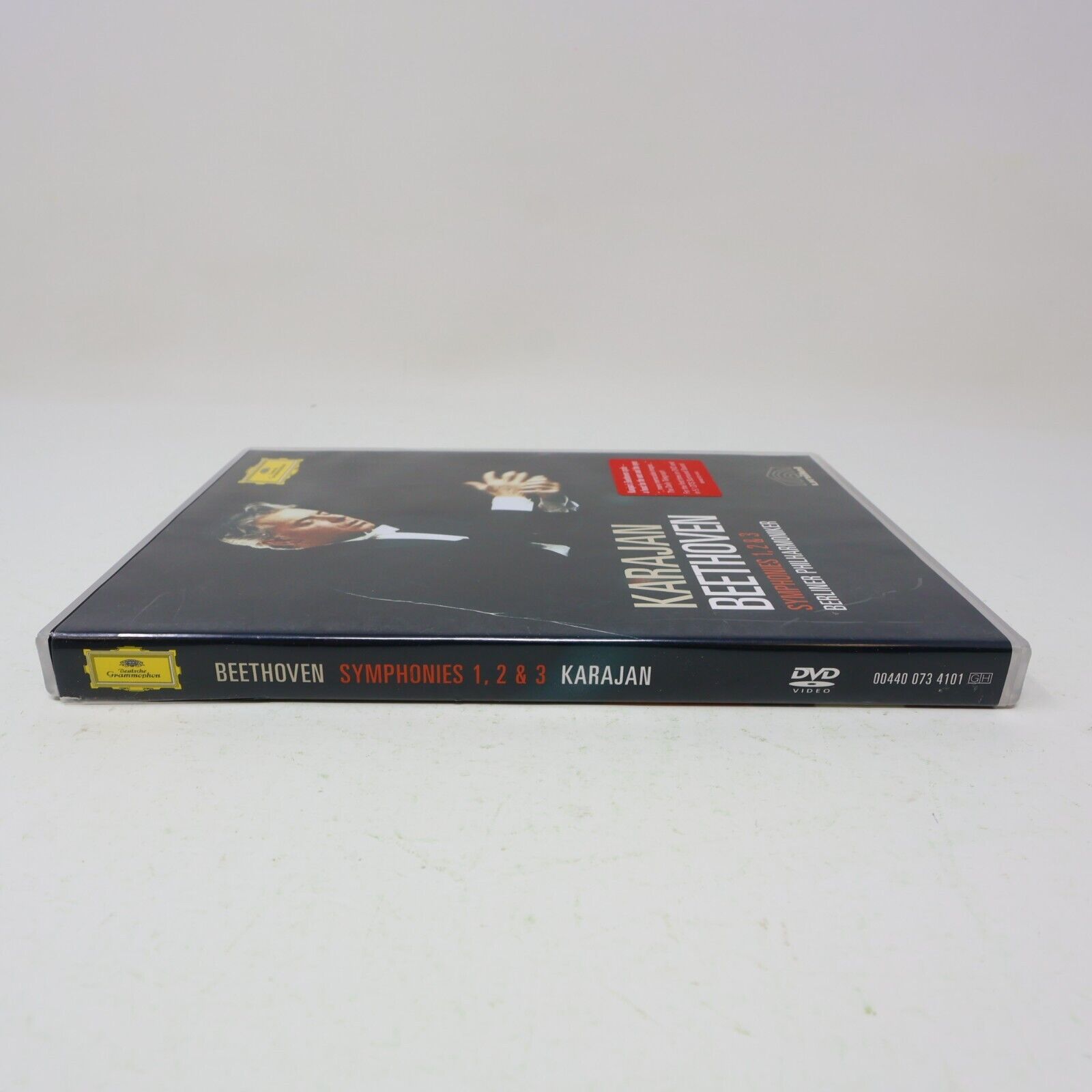 Herbert von Karajan Beethoven Symphonies #1-2-3 Berliner Philharmoniker DVD NTSC